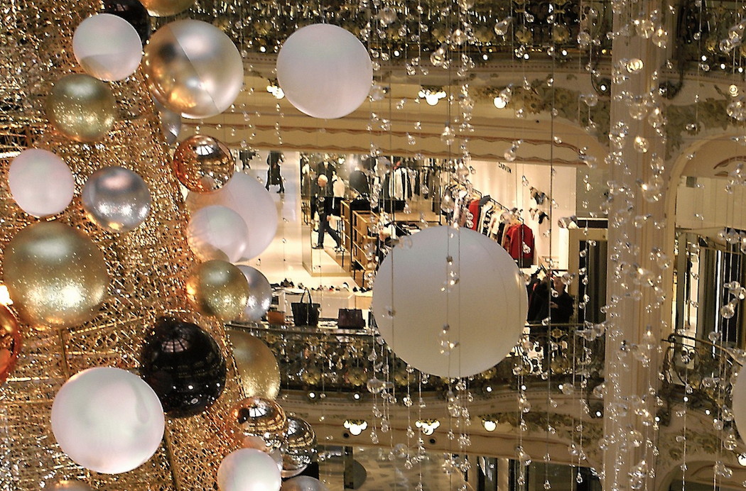 Christmas Shopping in Paris
